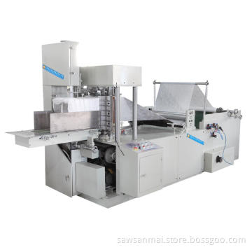 Disposable Cleaning Cloth, Dishcloth and Wipe Cloth Cutting and Folding Machine